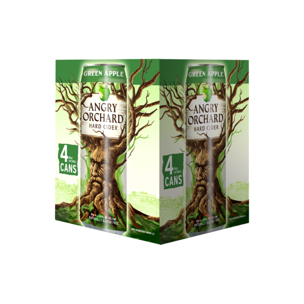 Angry Orchard Green Apple Hard Cider, Spiked (16 fl oz) Instacart