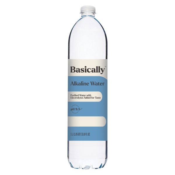 Basically Ph 9.5+ Alkaline Purified Water With Electrolytes