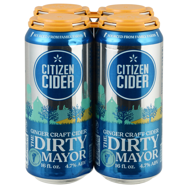 Citizen Cider Ginger Craft The Dirty Mayor Cider Same-Day Delivery