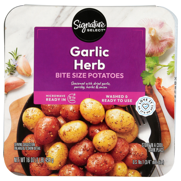 Signature SELECT Garlic Herb Bite Size Potatoes