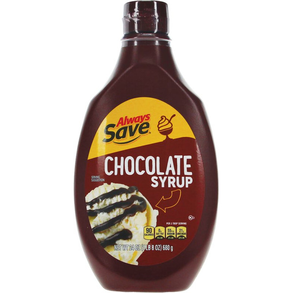 Always Save Chocolate Syrup Same-Day Delivery or Pickup | Cash