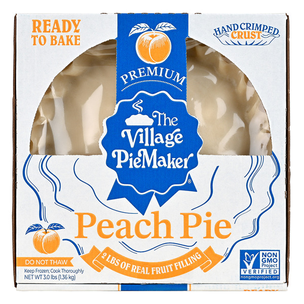 The Village PieMaker Peach Pie Same-Day Delivery or Pickup | Harps