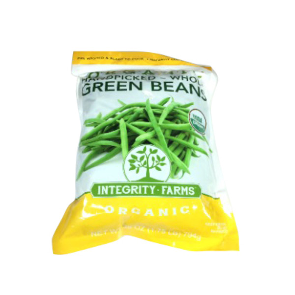 Integrity Farms Handpicked Organic Whole Green Bean