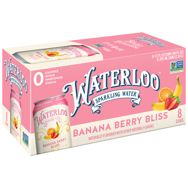 Waterloo Sparkling Water Banana Berry Bliss