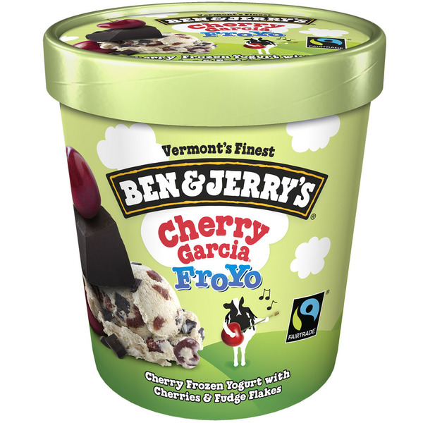 Ben & Jerry's Frozen Yogurt Cherry Garcia® Same-Day Delivery or