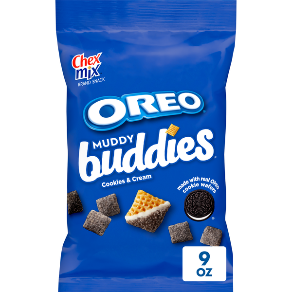 Chex Mix Muddy Buddies OREO Cookies and Cream Snack Mix Same-Day