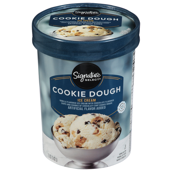 Signature SELECT Ice Cream, Cookie Dough