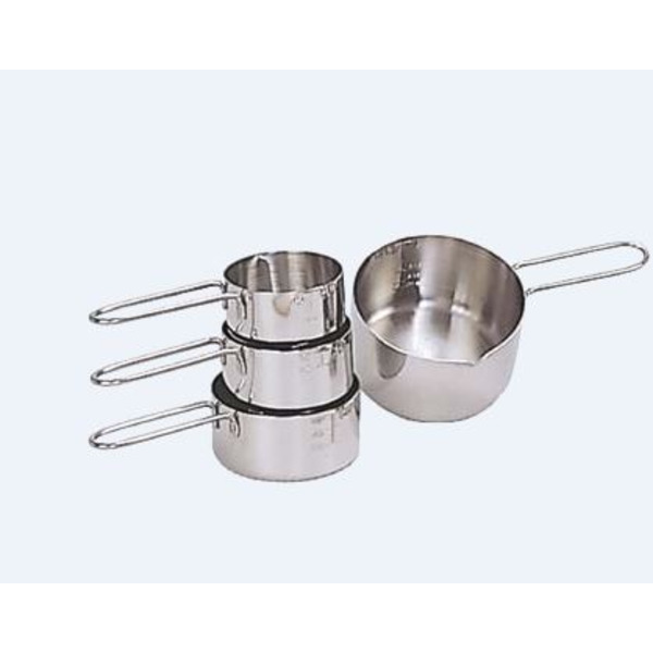 Adcraft DMC-4 Deluxe Measuring Cup Set 4-piece 18/10 stainless steel