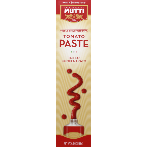 Mutti Triple Concentrated Tomato Paste Tube in Box (Triplo Concentrato