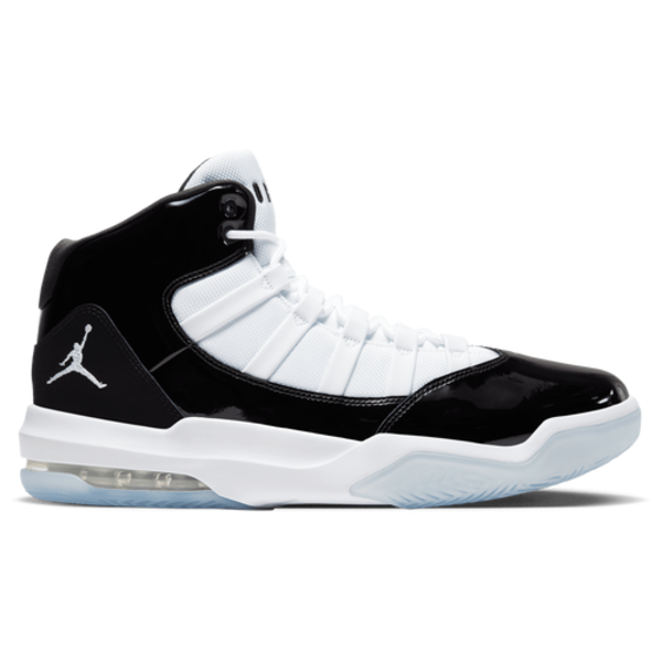 Jordan Men's Max Aura Basketball Shoes, Size 10.5 - Black/White
