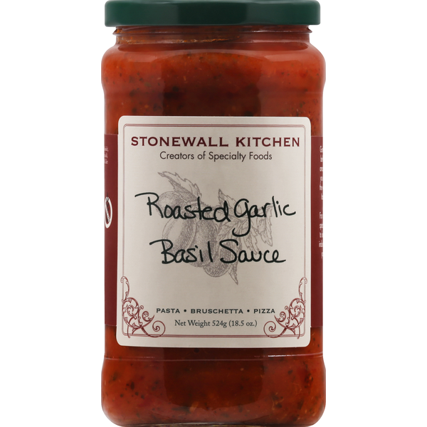 Stonewall Kitchen Basil Sauce, Roasted Garlic
