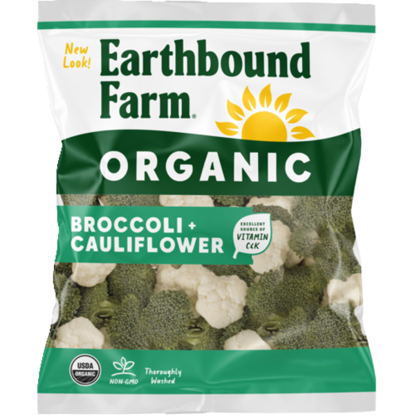 Earthbound Farm Organic Broccoli & Cauliflower Florets