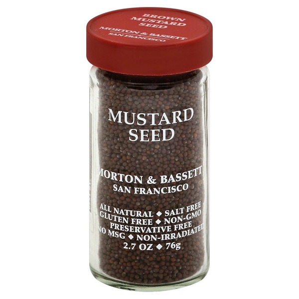 Morton & Bassett Spices Mustard Seed, Jar (2.7 oz) from Berkeley Bowl