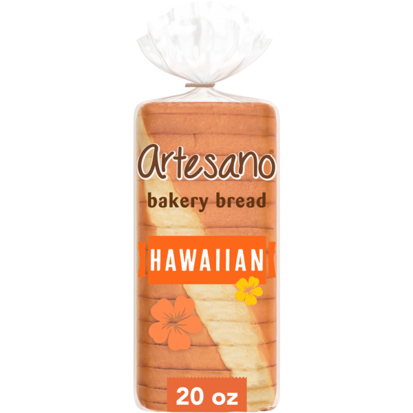 Artesano Hawaiian, Bread, Hawaiian Bread, 20 oz