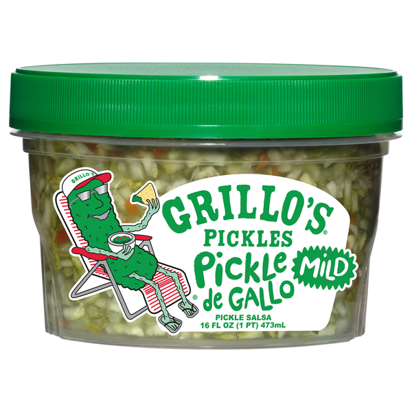 Grillo's Pickles Mild Pickle Salsa