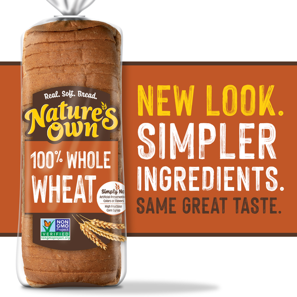 Nature's Own 100% Whole Wheat, Whole Wheat Bread