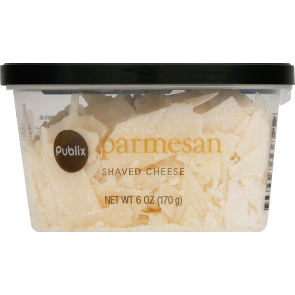 Publix Cheese, Parmesan, Shaved (6 oz) Instacart