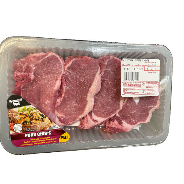 Randalls Bone-In Pork Chops Prop