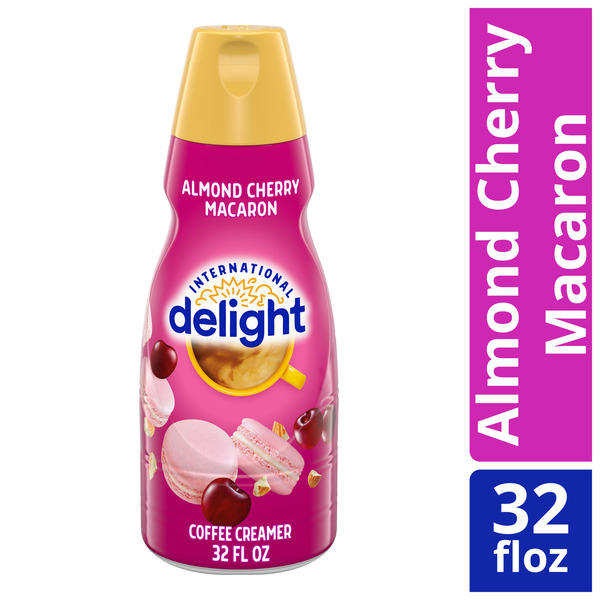 International Delight Almond Cherry Macaron Coffee Creamer Same