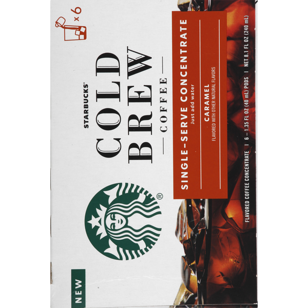 Starbucks Cold Brew Coffee — Caramel Dolce Flavored