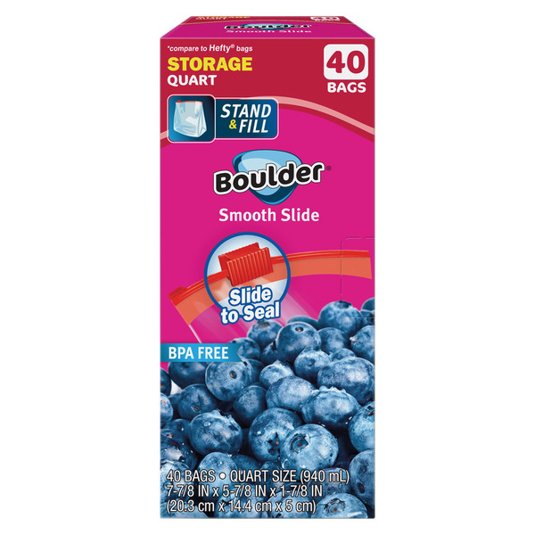 Boulder Quart Slider Storage Bags Same-Day Delivery or Pickup | ALDI