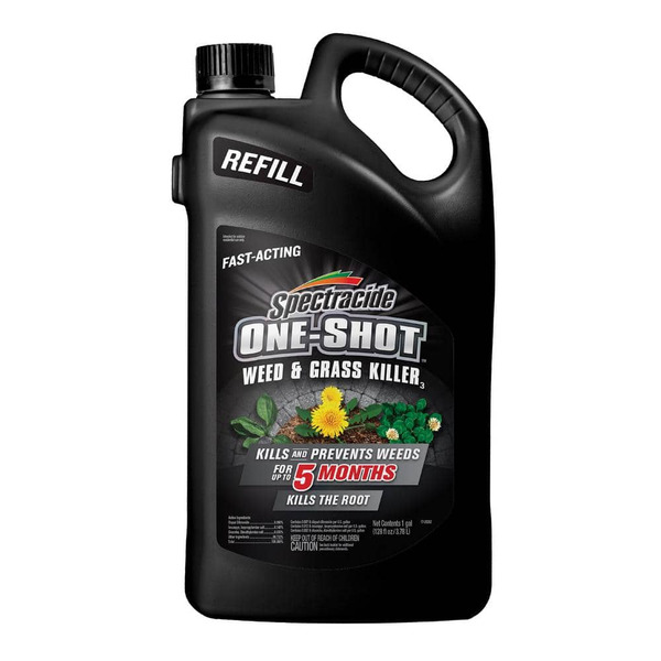 Spectracide 1 Gal. One Shot Weed And Grass Killer Ready-to-use Accushot Sprayer Refill