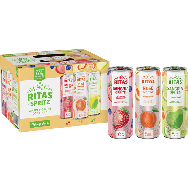 ◆Rita◆ RITAS Spritz Sparkling Cocktail Variety Pack Same-Day Delivery or