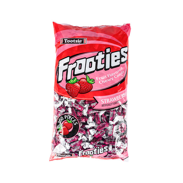 TOOTSIE ROLL Frooties Strawberry Flavored Candy Same-Day Delivery