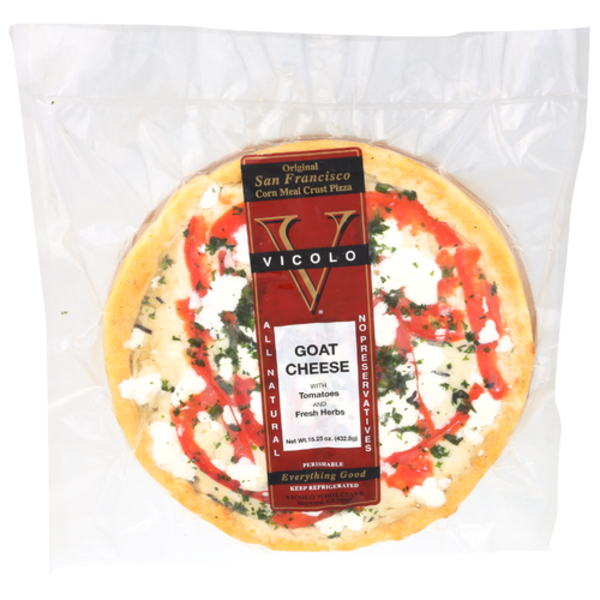 Vicolo Goat Cheese with Tomato Pizza & Fresh Herbs