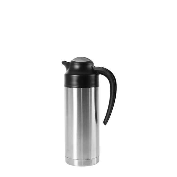 SteelVac Creamer, Vacuum Insulated, Stainless Steel, Twist Lid, 1 Liter
