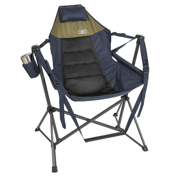 RIO Swinging Hammock Chair With Footrest