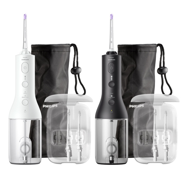 Philips Sonicare Cordless Rechargeable Power Water Flosser, 2-pack