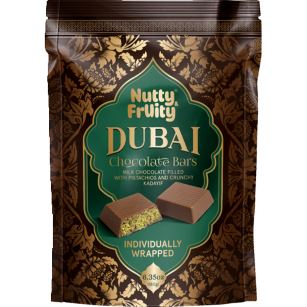 Nutty & Fruity Dubai Milk Chocolate Bars