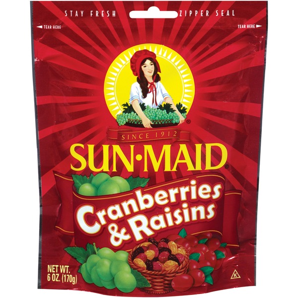 SunMaid Cranberries & Raisins (6 oz) Instacart