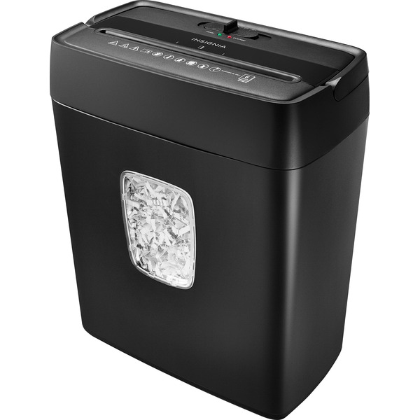 Insignia 6-Sheet Crosscut Shredder - Black