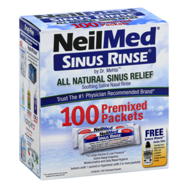 NeilMed Saline Nasal Rinse, Premixed Packets - Coborn's