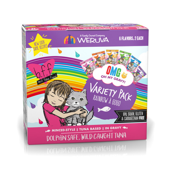 Weruva B.F.F. OMG, Rainbow A Gogo Variety Pack!