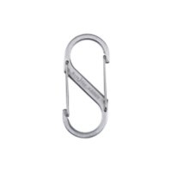 Nite Ize Carabiner, Dual, Stainless, 10 lb (4.5 kg)