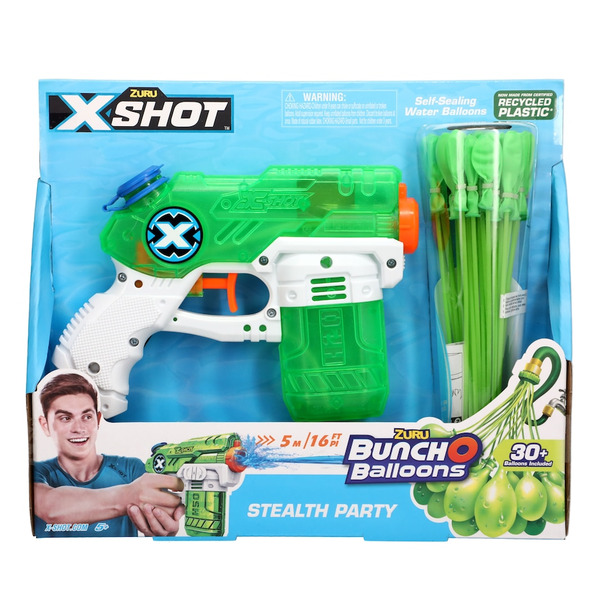 Dollar Tree ZURU X-Shot Bunch O Balloons Stealth Soaker Party Set