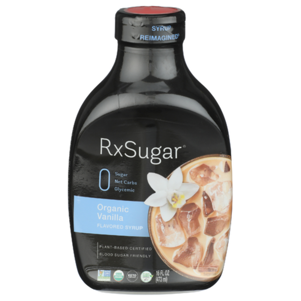 Rxsugar Organic Vanilla Syrup Same-Day Delivery or Pickup
