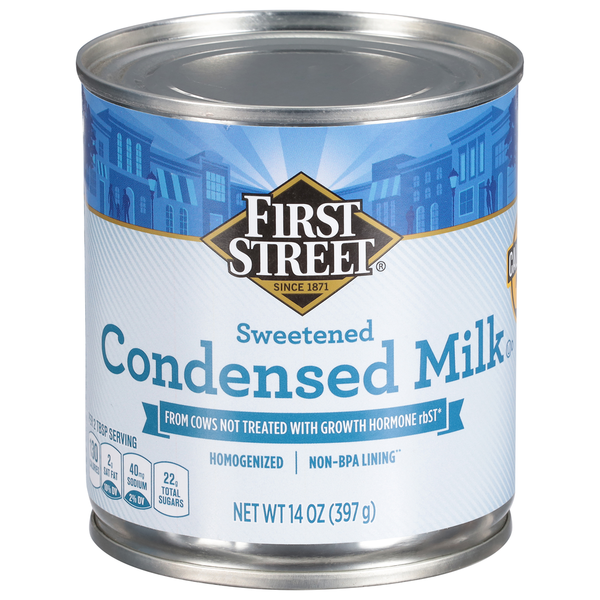 ⭐︎milk⭐︎ First Street Condensed Milk, Sweetened Same-Day Delivery or