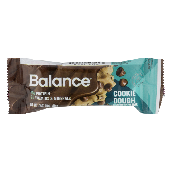 balance bar cookie dough nutrition bar from big y world class market big y world class market balance bar cookie dough nutrition bar
