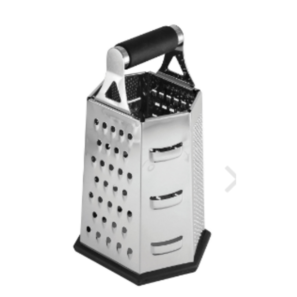 TableCraft - #SG204BH  6 Side Non-Slip Grater 5.625" x 4.625" x 9.375", 1 CT