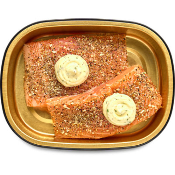 Lemon Pepper Salmon With Garlic Butter Ready Meal