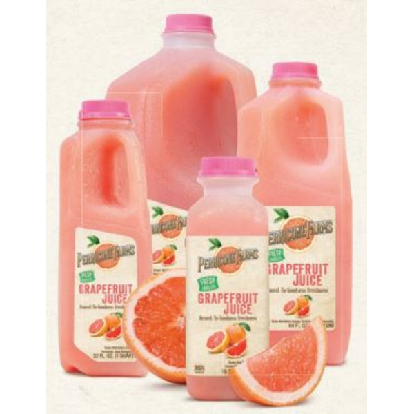 Perricone - Fresh Squeezed Grapefruit Juice - 1/2 Gallon