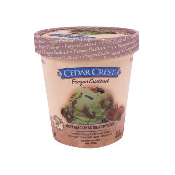 Cedar Crest Mint Mackinac Island Fudge Frozen Custard Same-Day