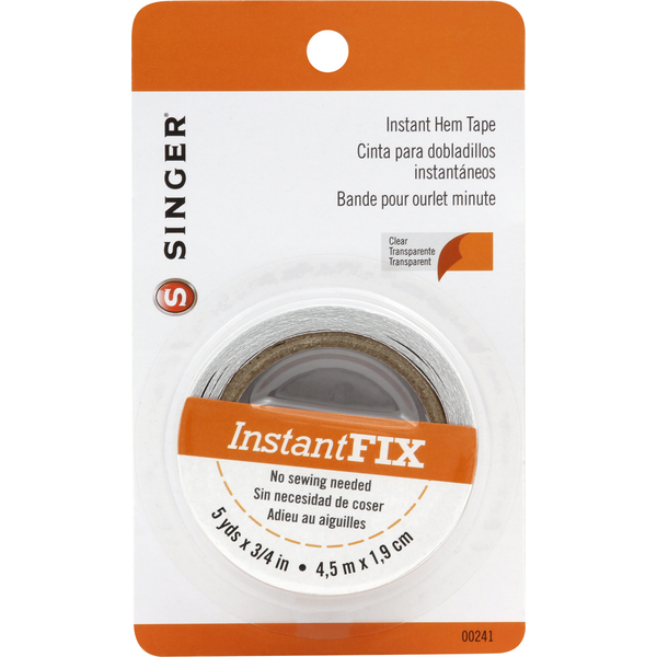 Singer Hem Tape, Instant, Clear (1 each) Instacart