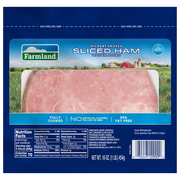 Farmland Hickory Smoked Sliced Ham Same-Day Delivery or Pickup | Cub
