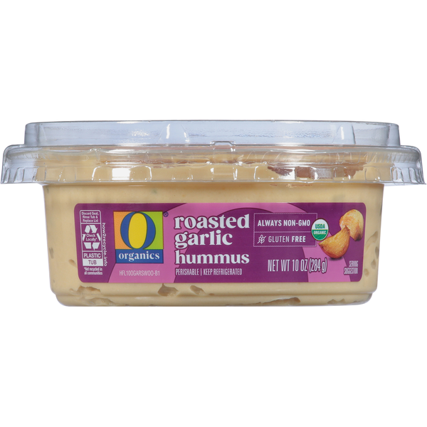 O Organics Hummus, Roasted Garlic