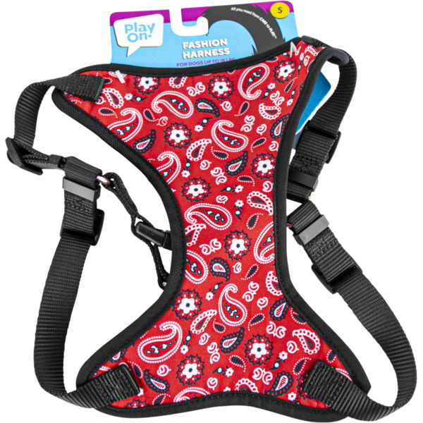Play On Dog Harness, Small - Paisley